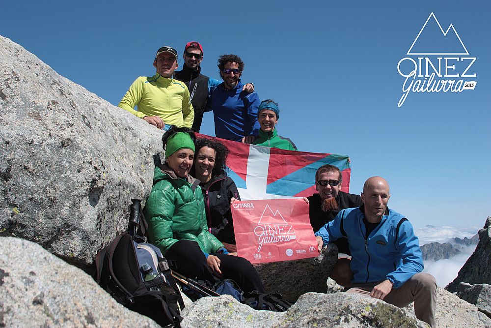 Pico Palas - Rakel, Esther, Nerea, Mikel, Patxi, Fer, Iban eta Aitor Piko Palasen Gailurretik!!!!